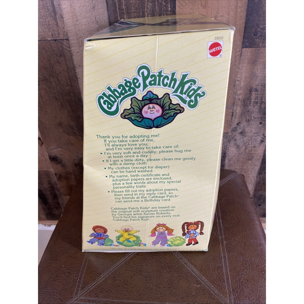 Mattel Cabbage Patch Kids Doll 15th Anniversary Edition Vtg Marcella Kim July 3 - Picture 8 of 16